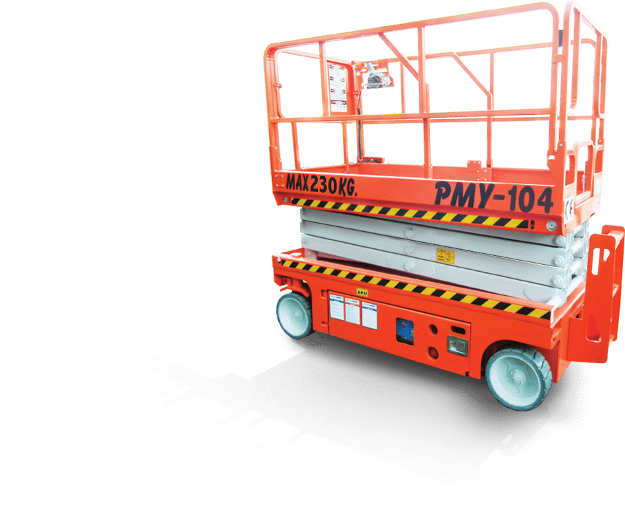 PMY-104 Kendinden Yürüyüşlü Makaslı Platform