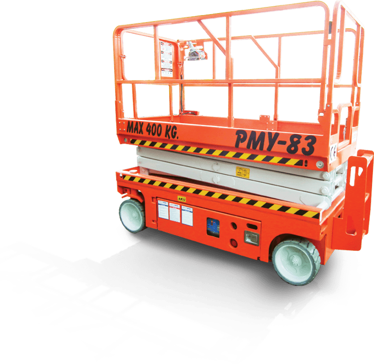 PMY-83 Kendinden Yürüyüşlü Makaslı Platform