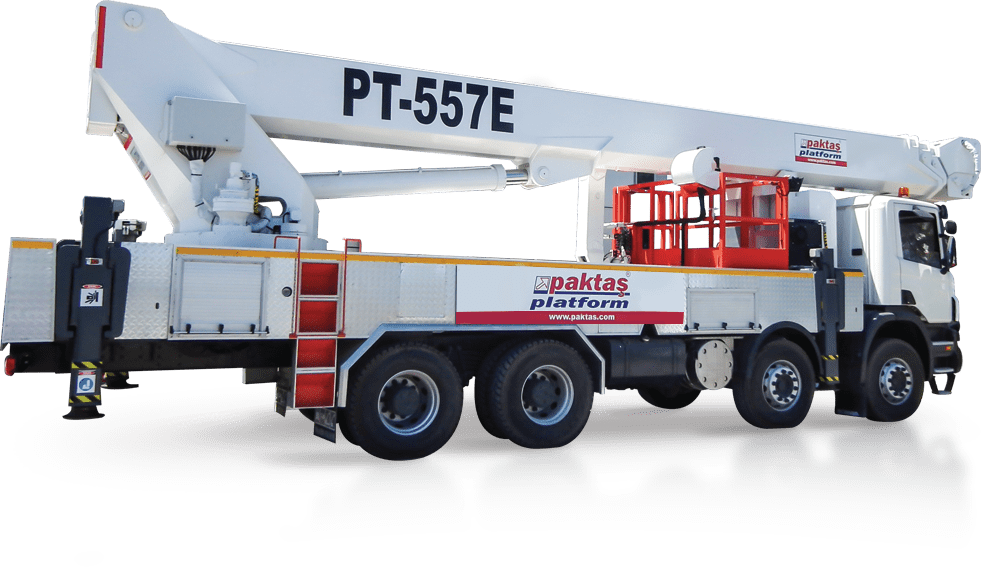 PT-557E Araç Üstü Teleskobik Platform