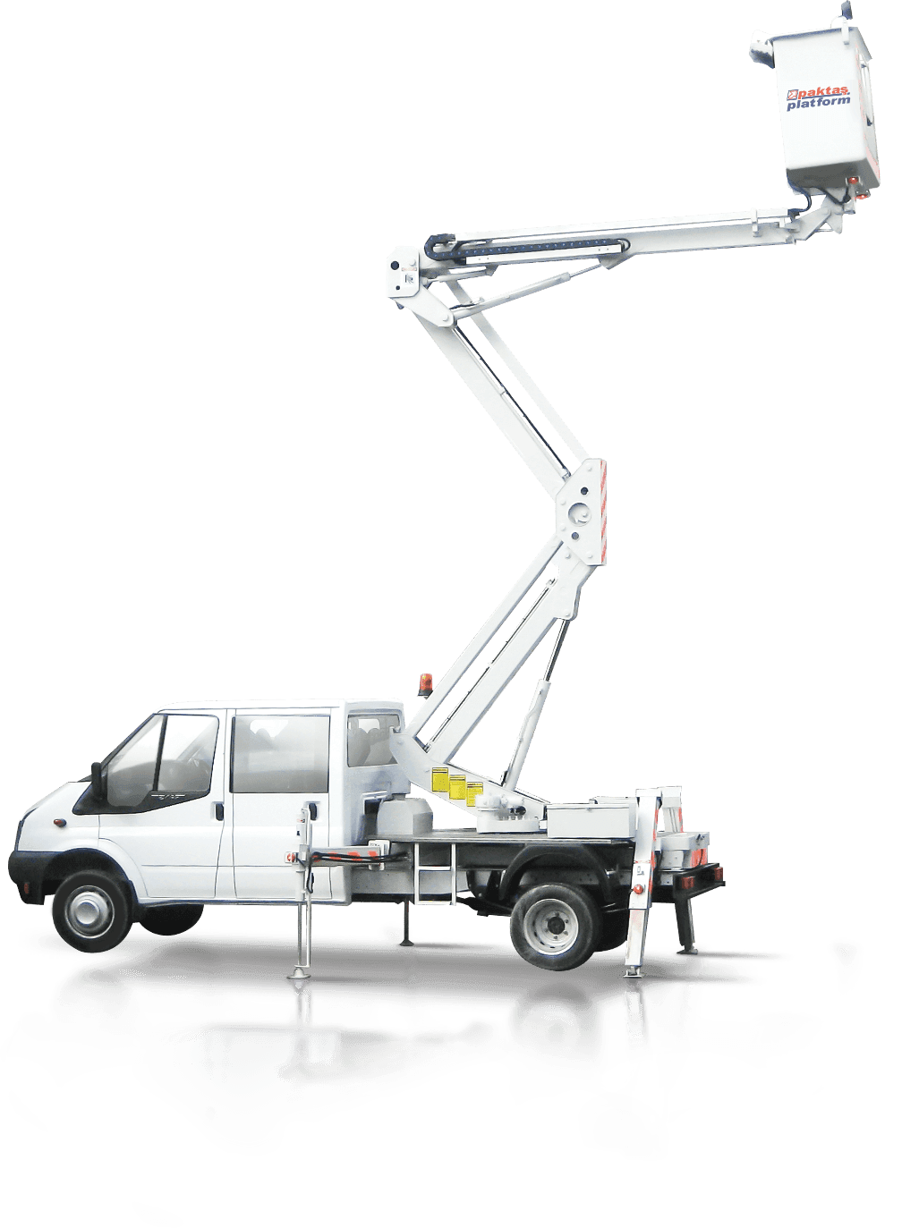 PTCE-164 Vehicle-Mounted Telescopic Double Articulated Platform