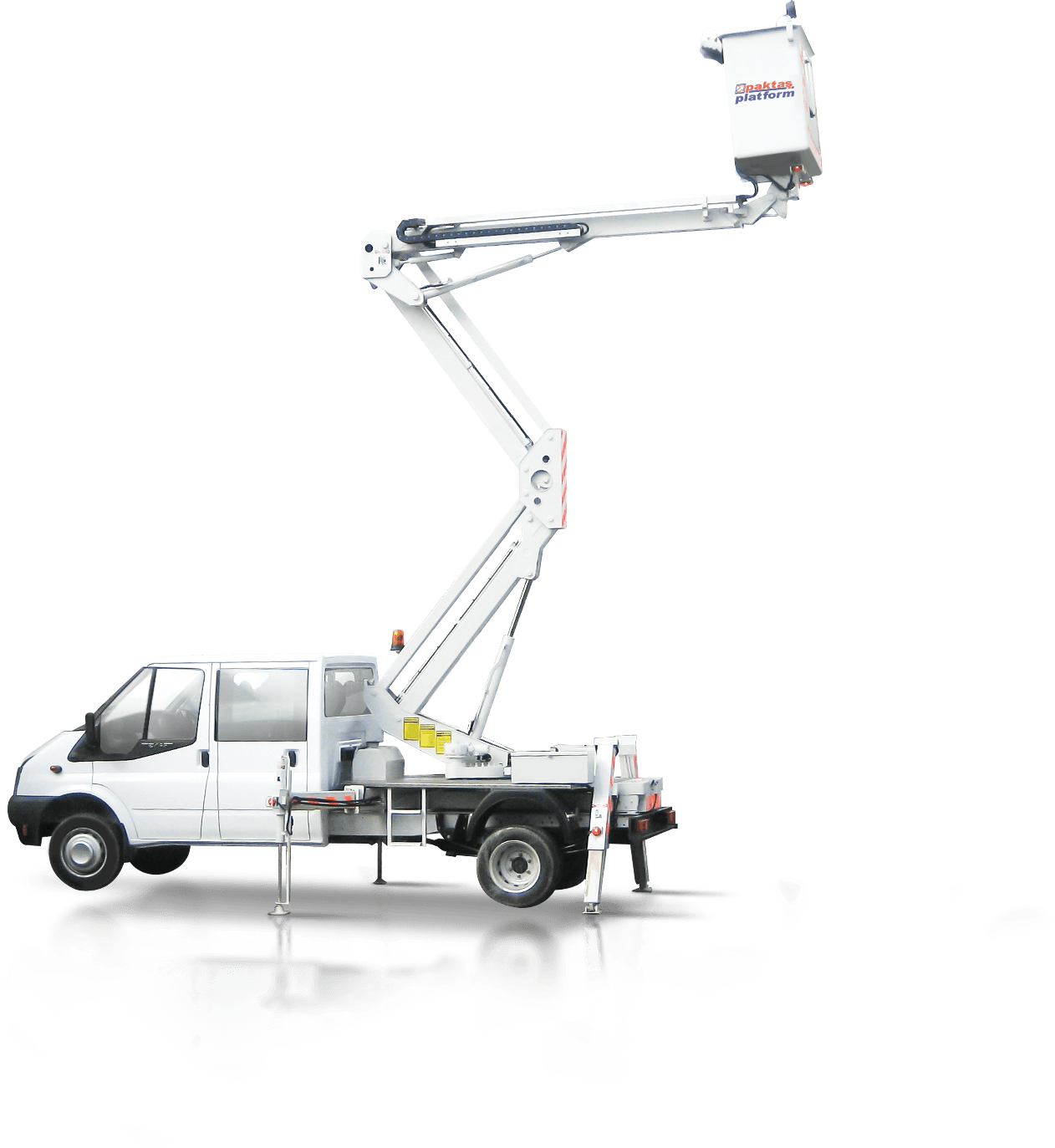 PTCE-204 Vehicle-Mounted Telescopic Double Articulated Platform