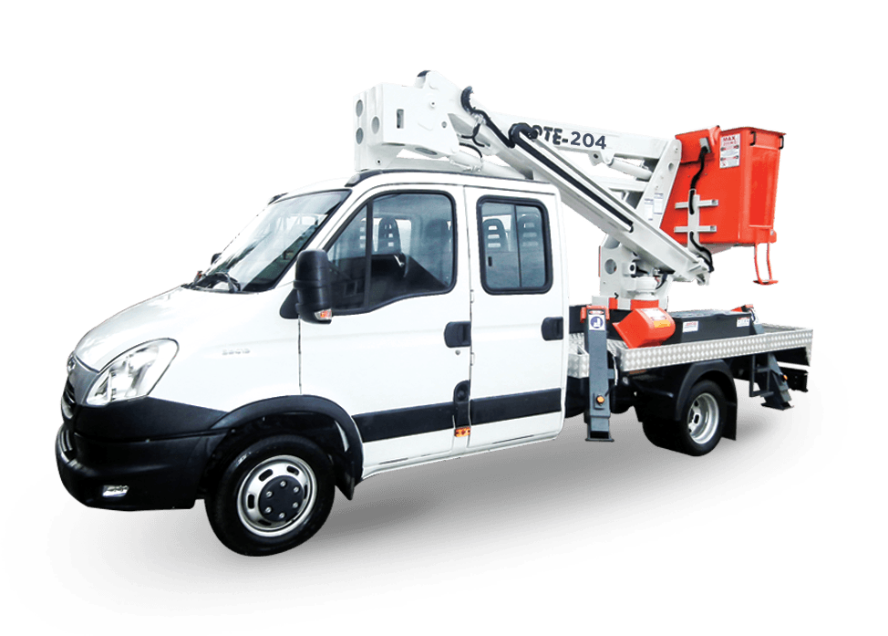 PTE-204 Araç Üstü Teleskobik Eklemli Platform