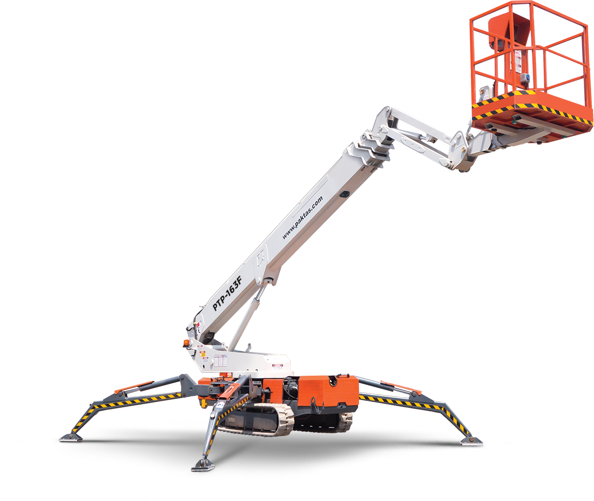 PTP-163F Paletli Teleskobik Platform