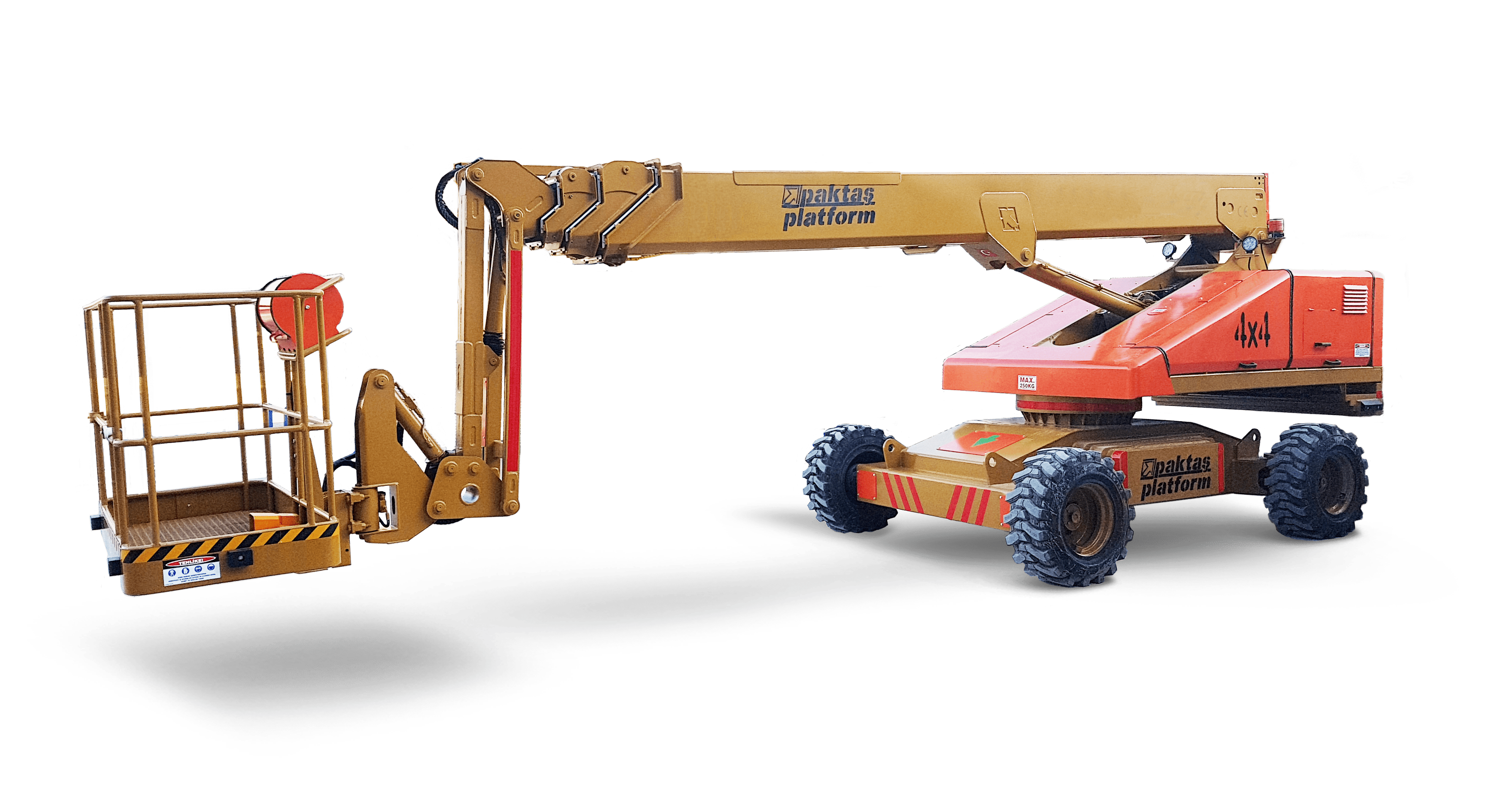 PTY-213F Yürüyüşlü Teleskobik Platform