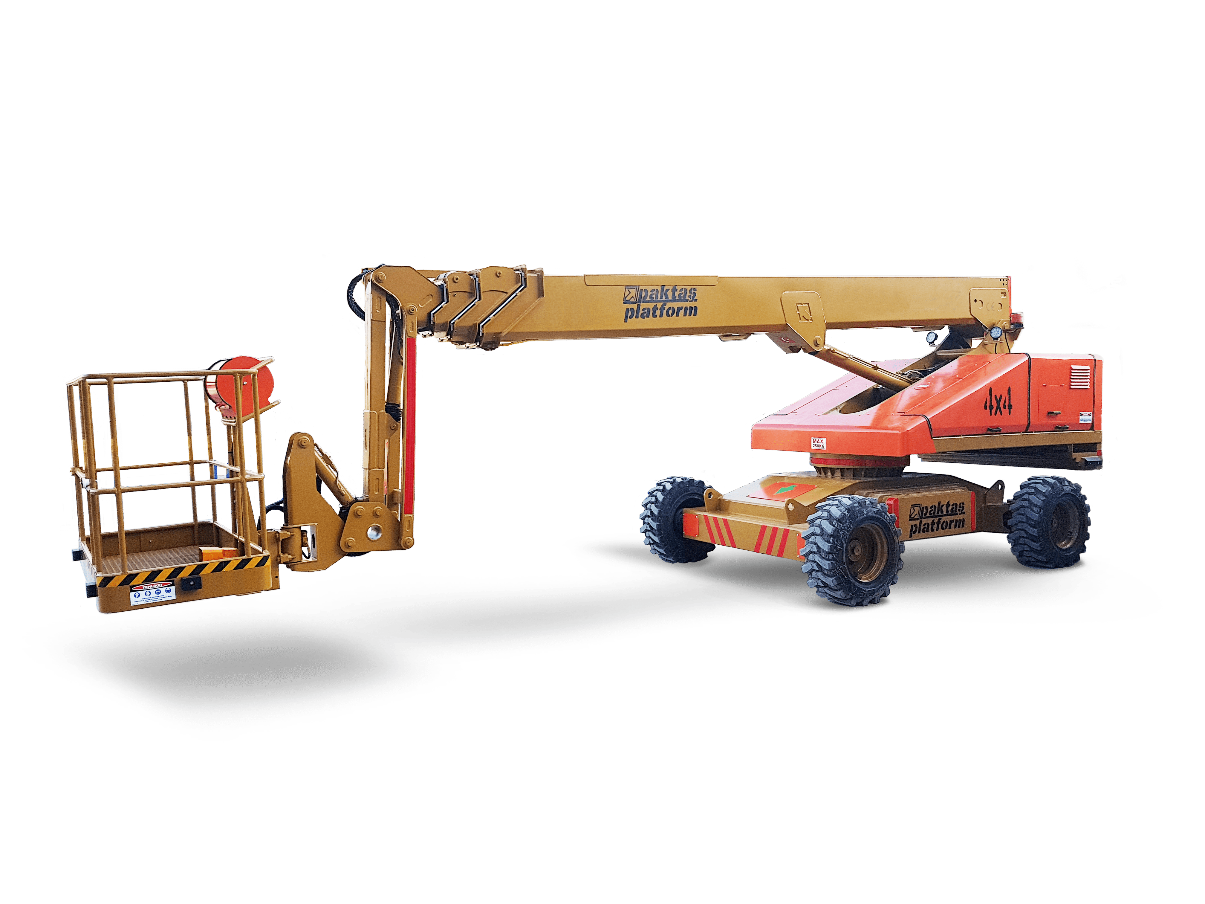 PTY-325F Yürüyüşlü Teleskobik Platform